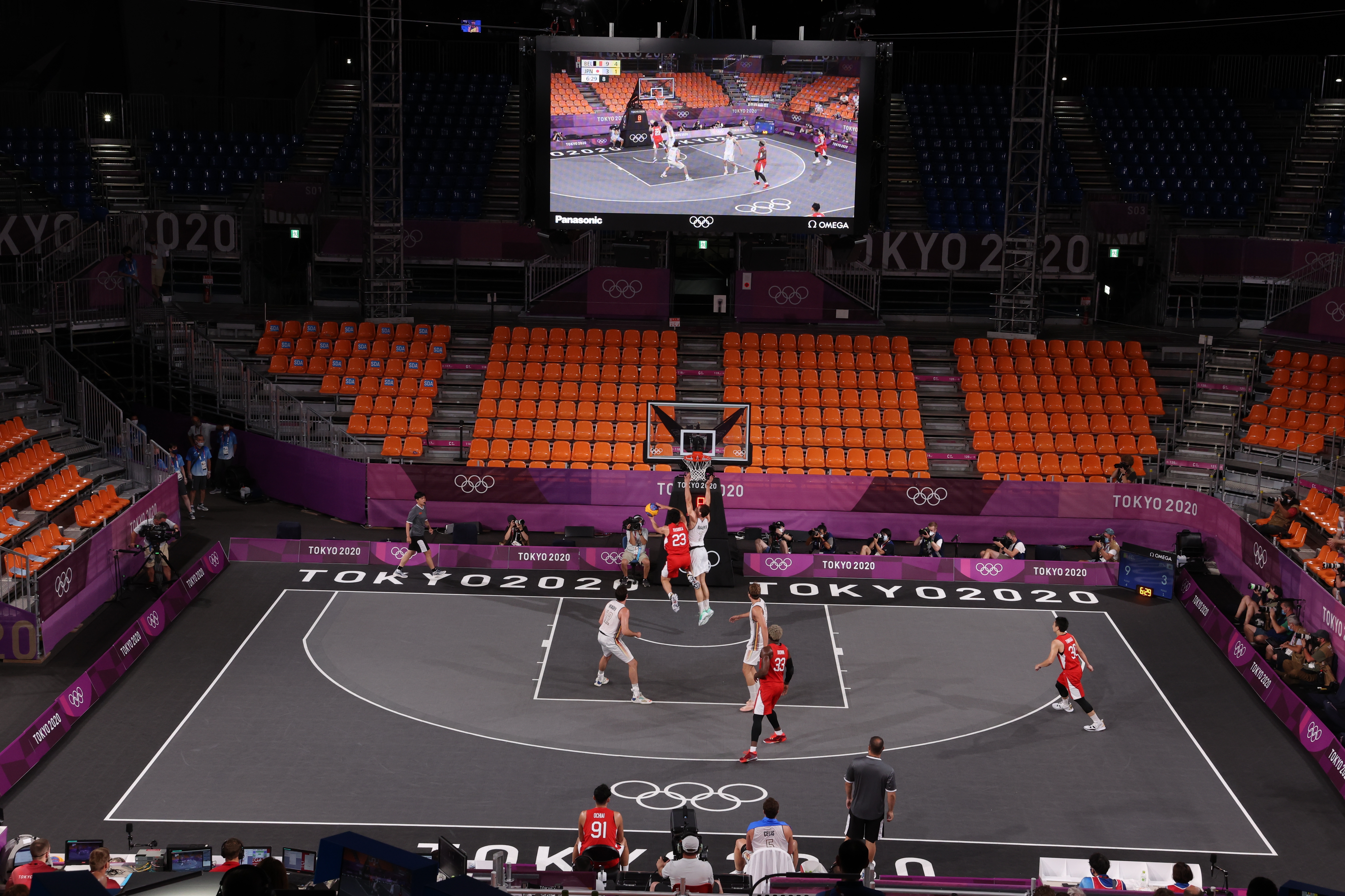 東京2020大会3x3バスケットボール男子予選ラウンド