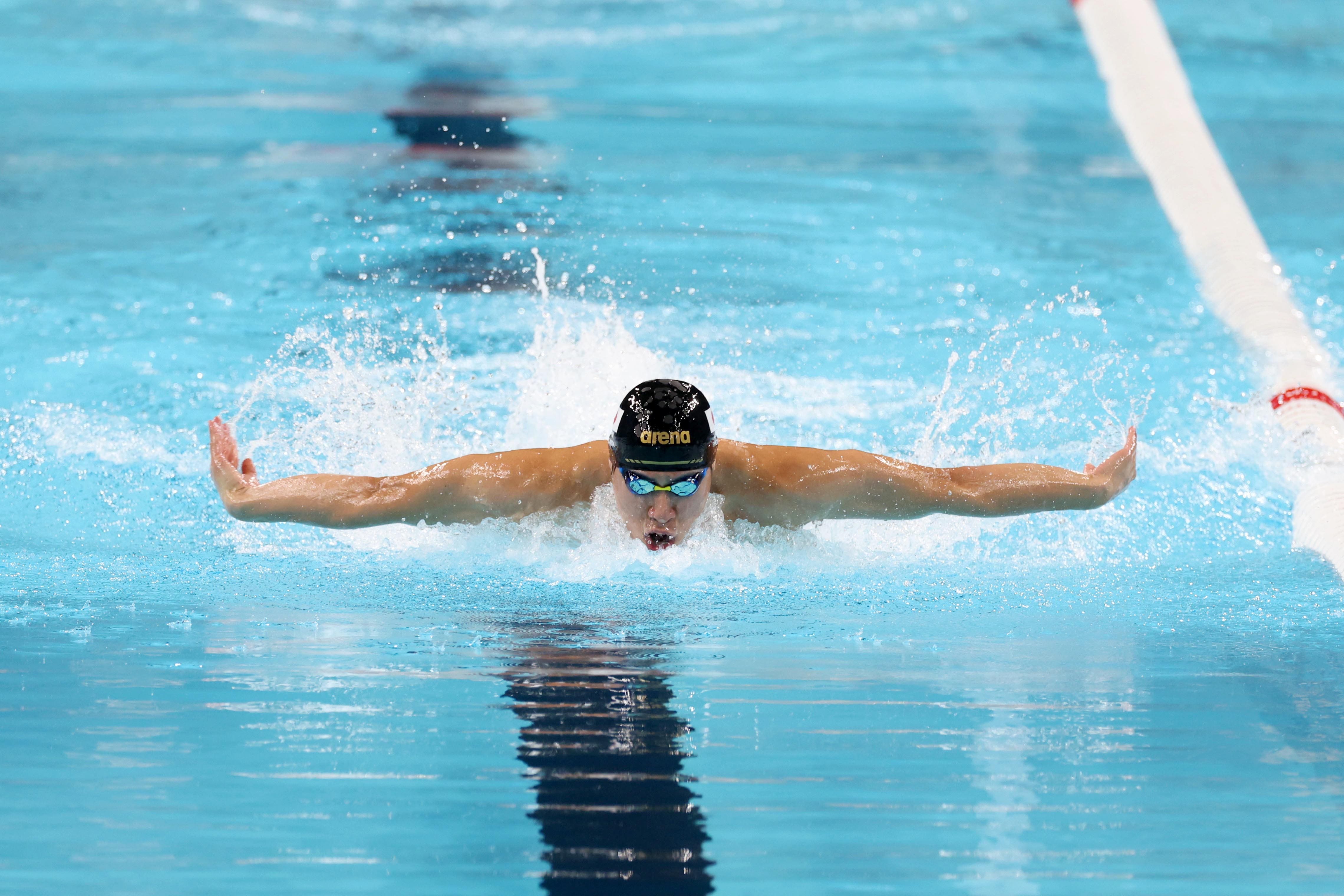 パリ2024大会 競泳 男子200mバタフライ 予選