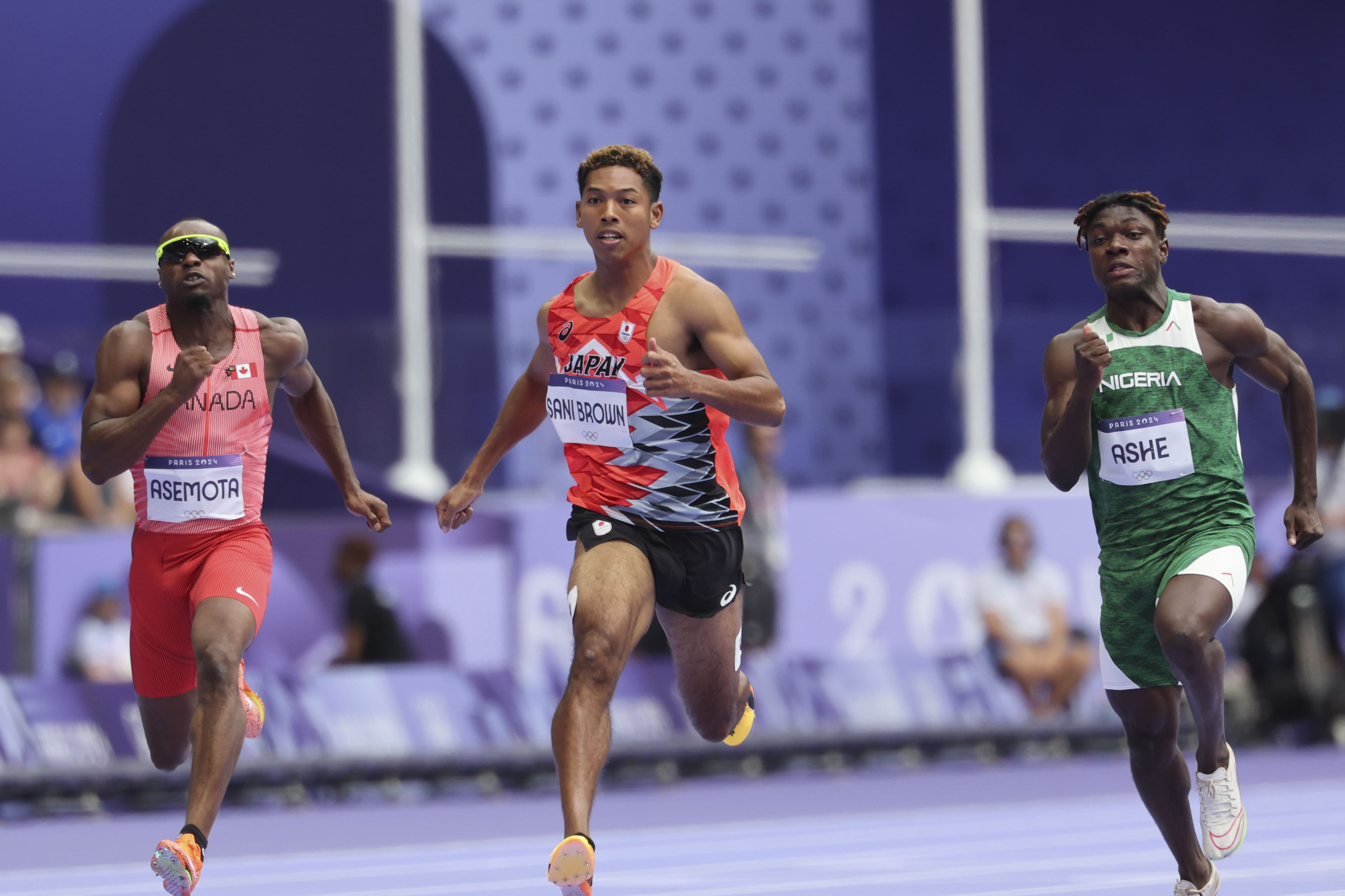 パリ2024大会 陸上競技 男子100m 準決勝