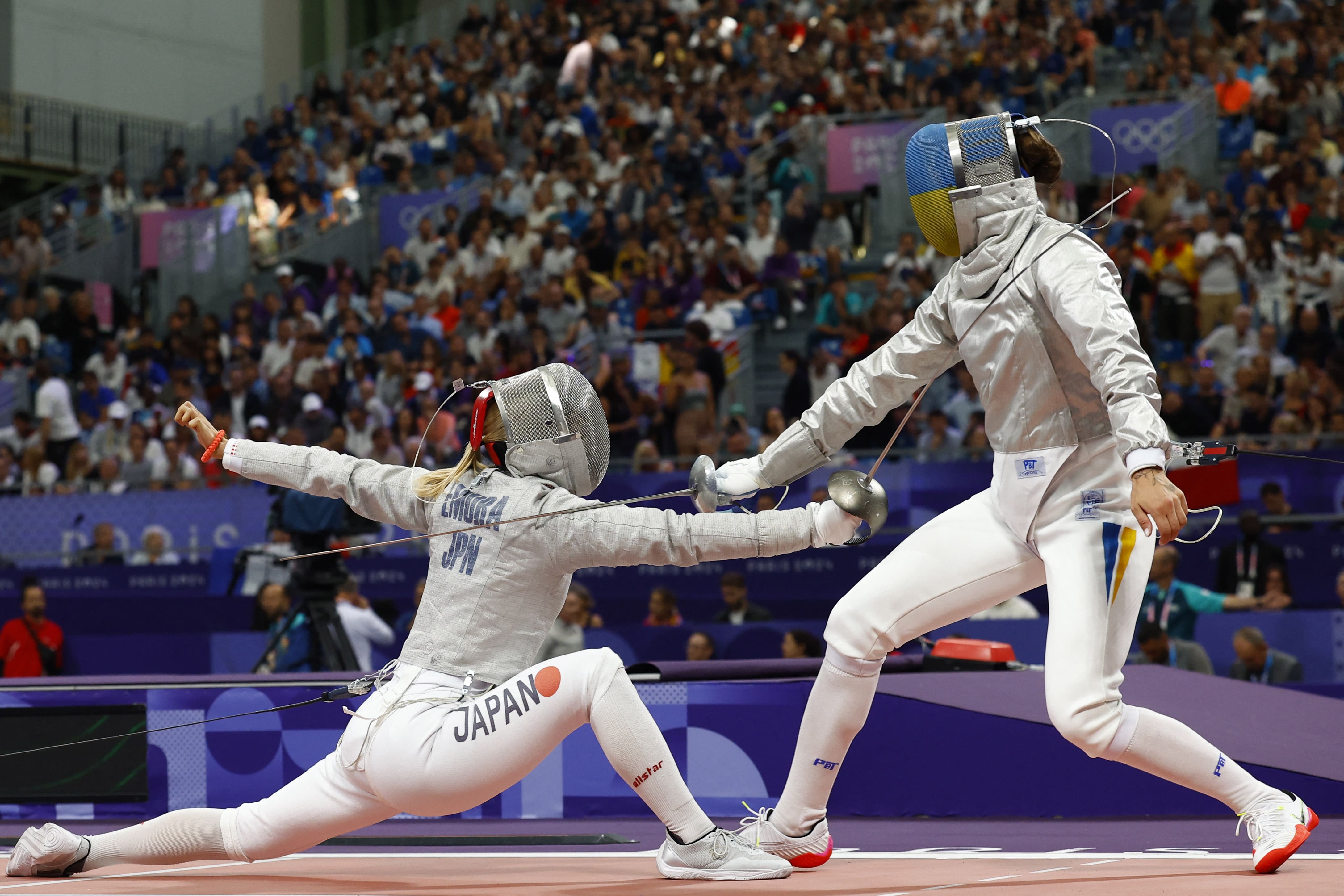 パリ2024大会 フェンシング 女子サーブル個人 2回戦