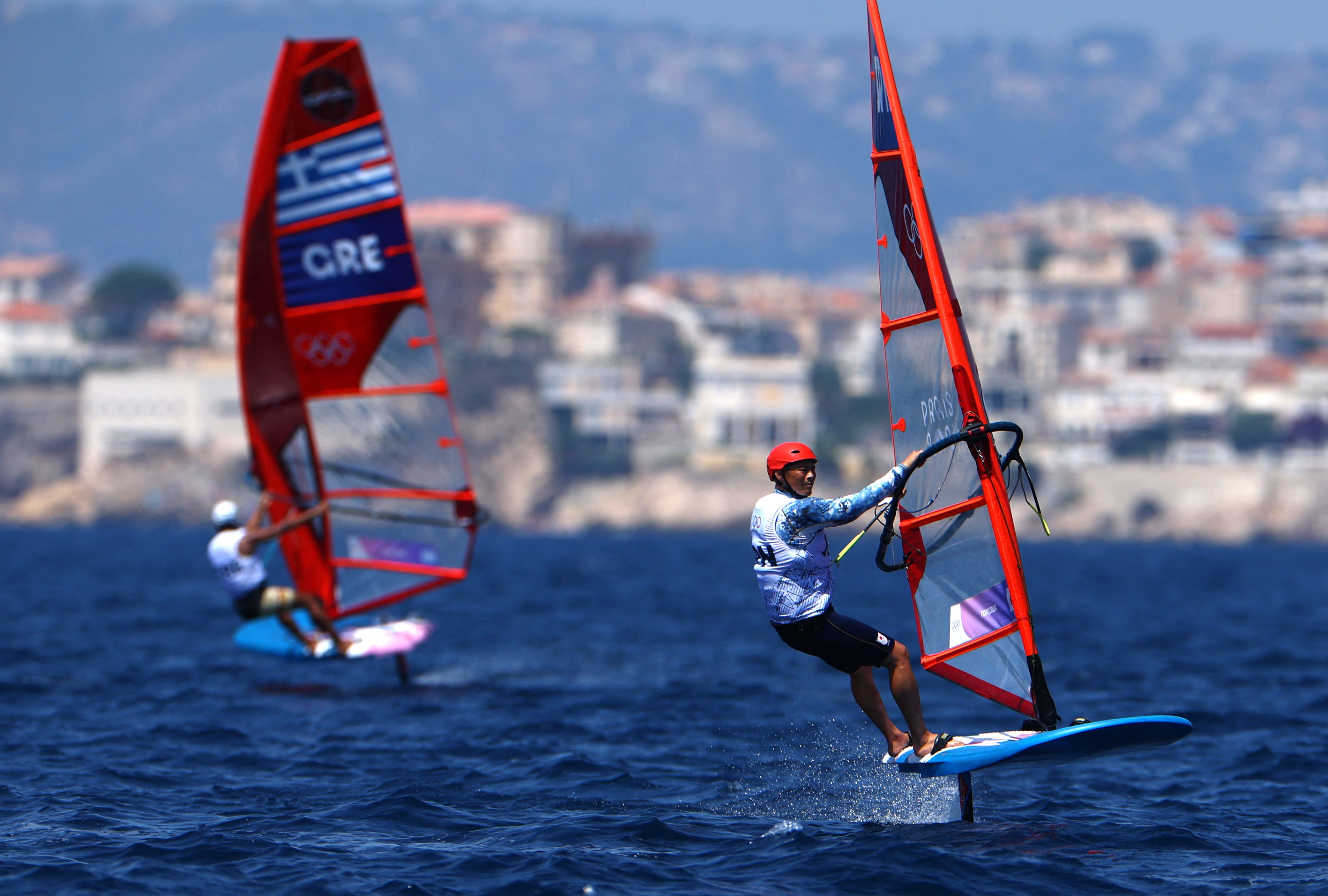 パリ2024大会 セーリング 男子iQフォイル級