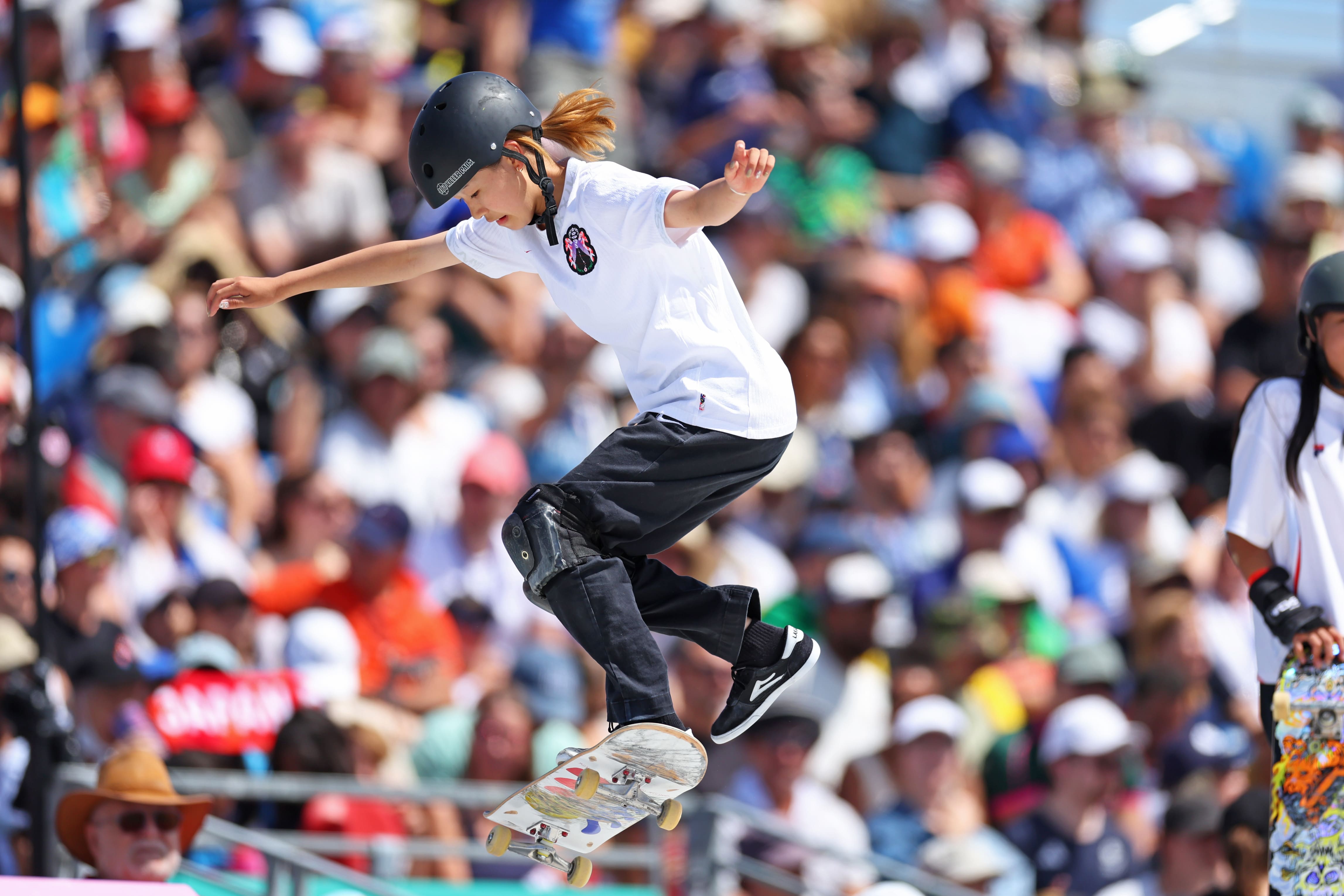 パリ2024大会スケートボード女子ストリート予選