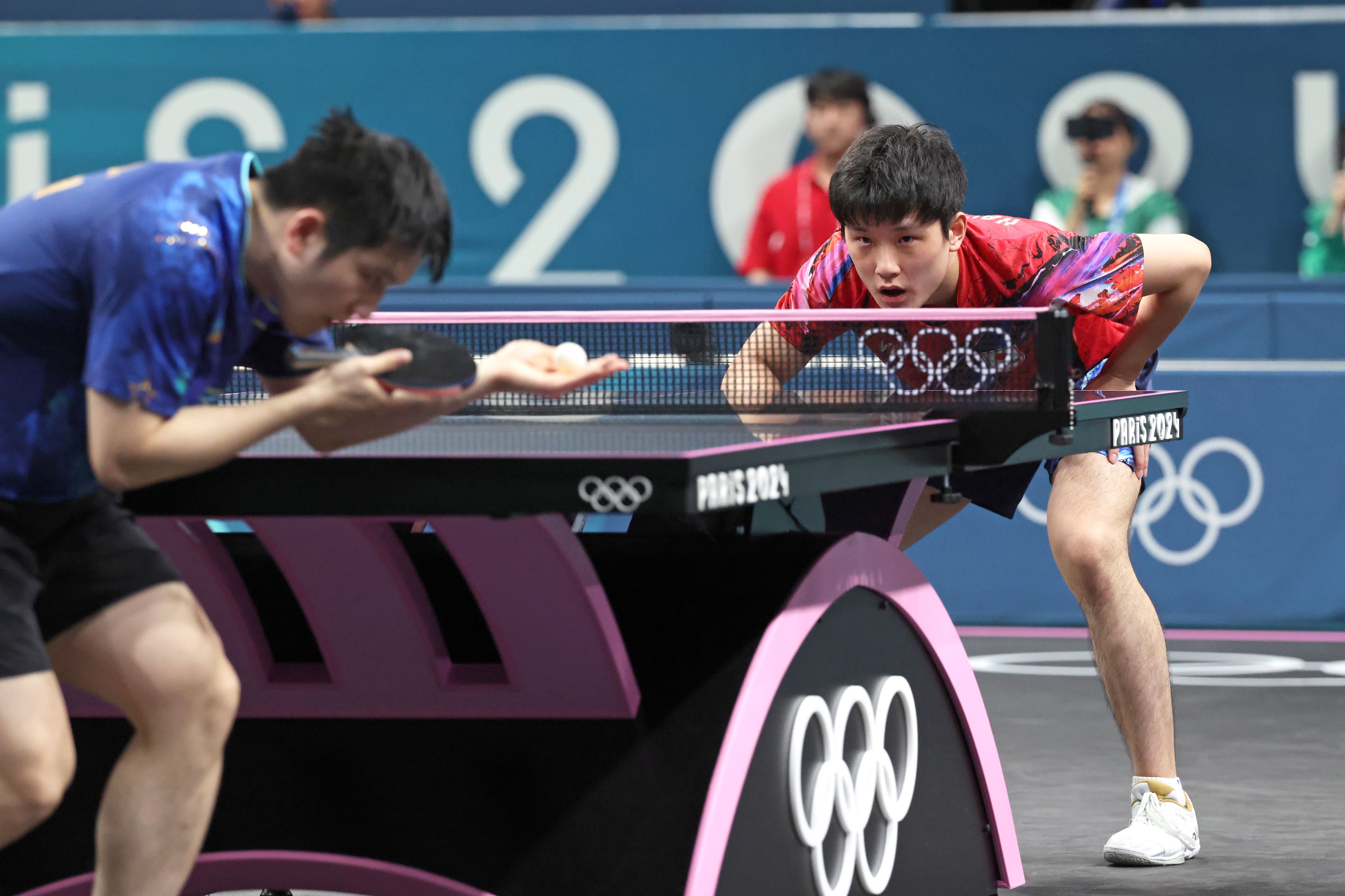 パリ2024大会卓球男子シングルス準々決勝