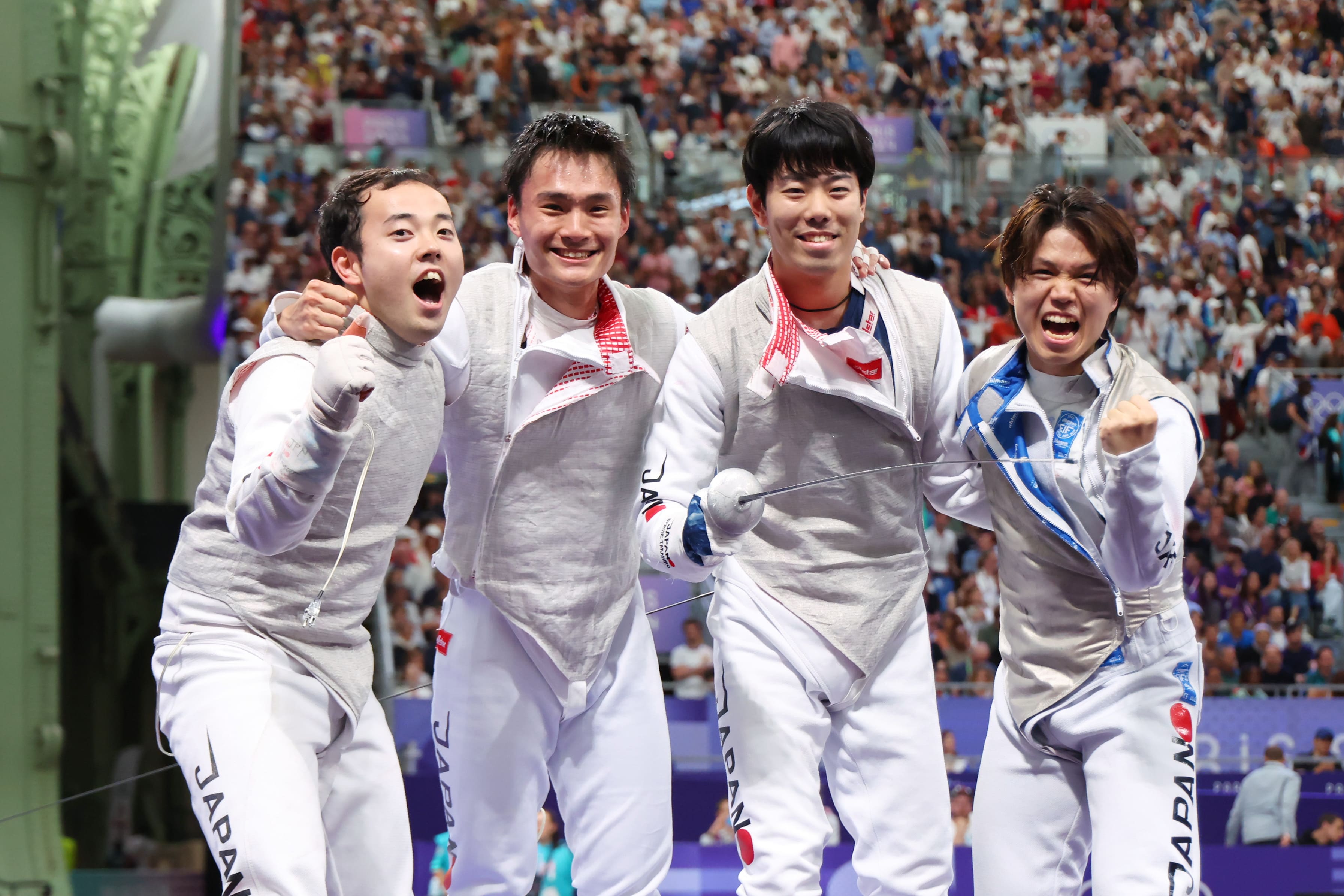 パリ2024大会 フェンシング 男子フルーレ団体 準決勝