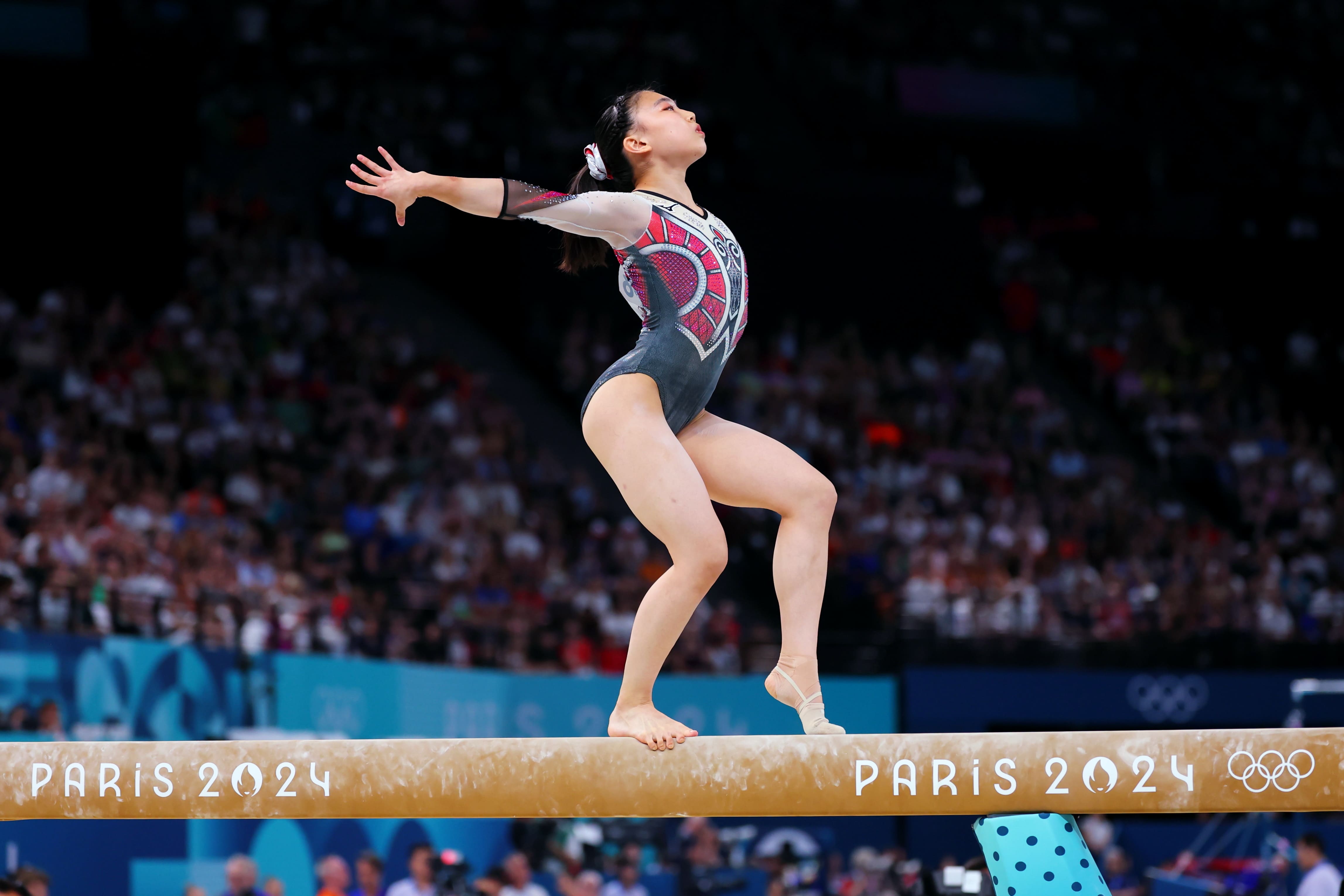 パリ2024大会 体操競技 女子個人総合 決勝（平均台）