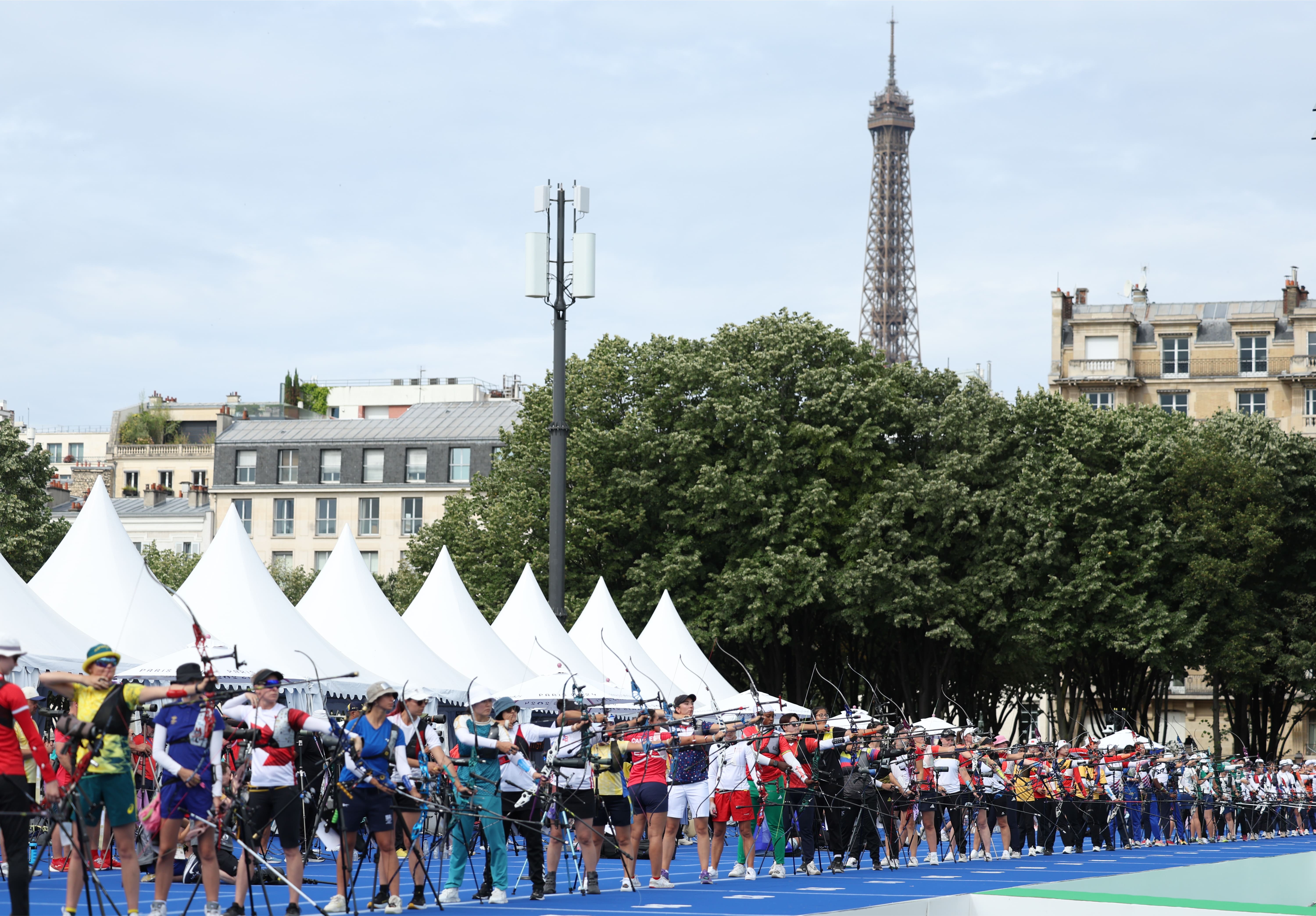 パリ2024大会アーチェリー女子個人ランキングラウンド