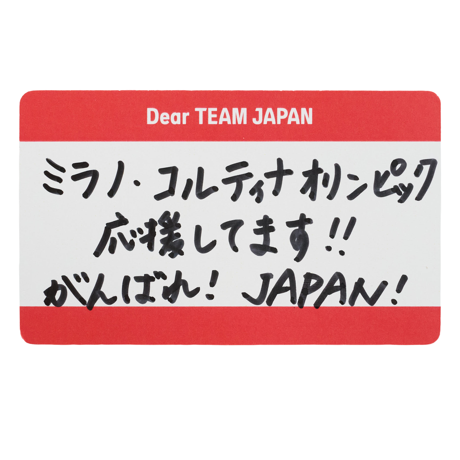 TEAM JAPAN TSUNAGU CHARM