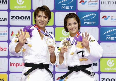 JOC - 柔道、阿部兄妹そろって世界一 パリ五輪へ大きく前進