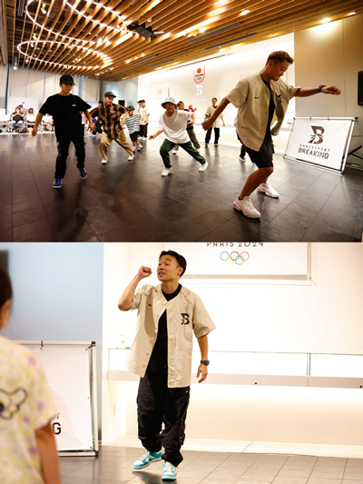 日本オリンピックミュージアム+(プラス)企画展関連イベントシリーズ「ブレイキン体験」with 日本ダンススポーツ連盟を開催