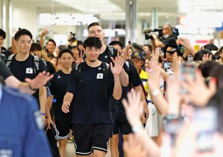 Ｗ杯バスケ日本代表、沖縄入り 監督「ベスト見せる」