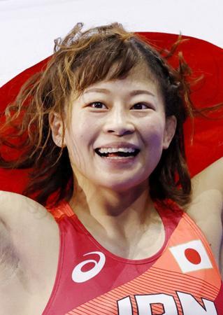 レスリング志土地が現役続行明言 東京五輪女王、ロスも視野に