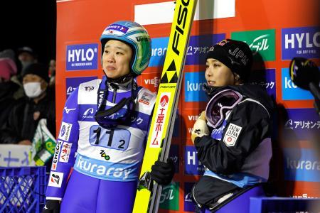 伊藤、高梨の日本は４位 Ｗ杯ジャンプ女子スーパー団体