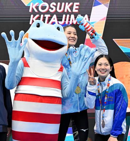 大橋が４００個人メドレー優勝 競泳の北島康介杯