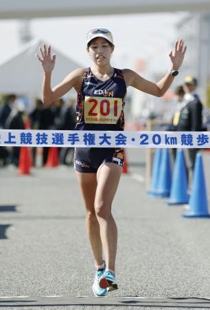 池田向希、藤井菜々子が五輪代表 日本選手権２０キロ競歩