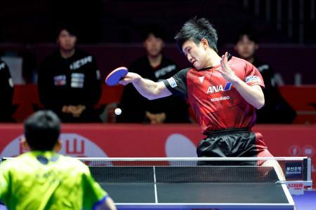 日本、男女とも３連勝 世界卓球団体戦