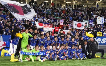サッカー女子、日本が五輪切符 アジア最終予選、北朝鮮下す