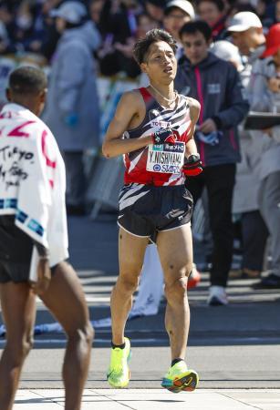 大迫がパリ五輪代表入り 選考最終戦の東京マラソン