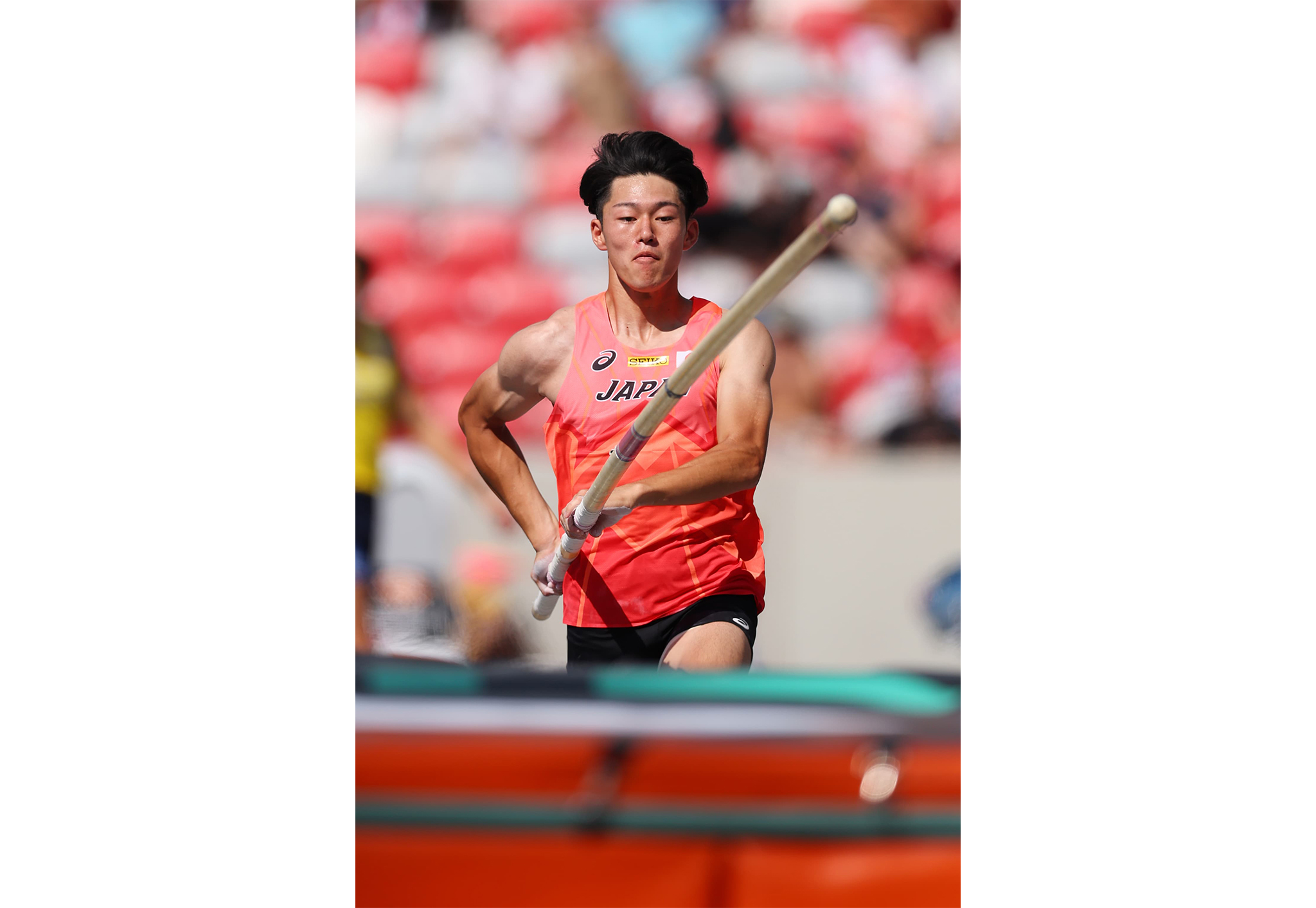 柄澤智哉選手（アフロスポーツ）