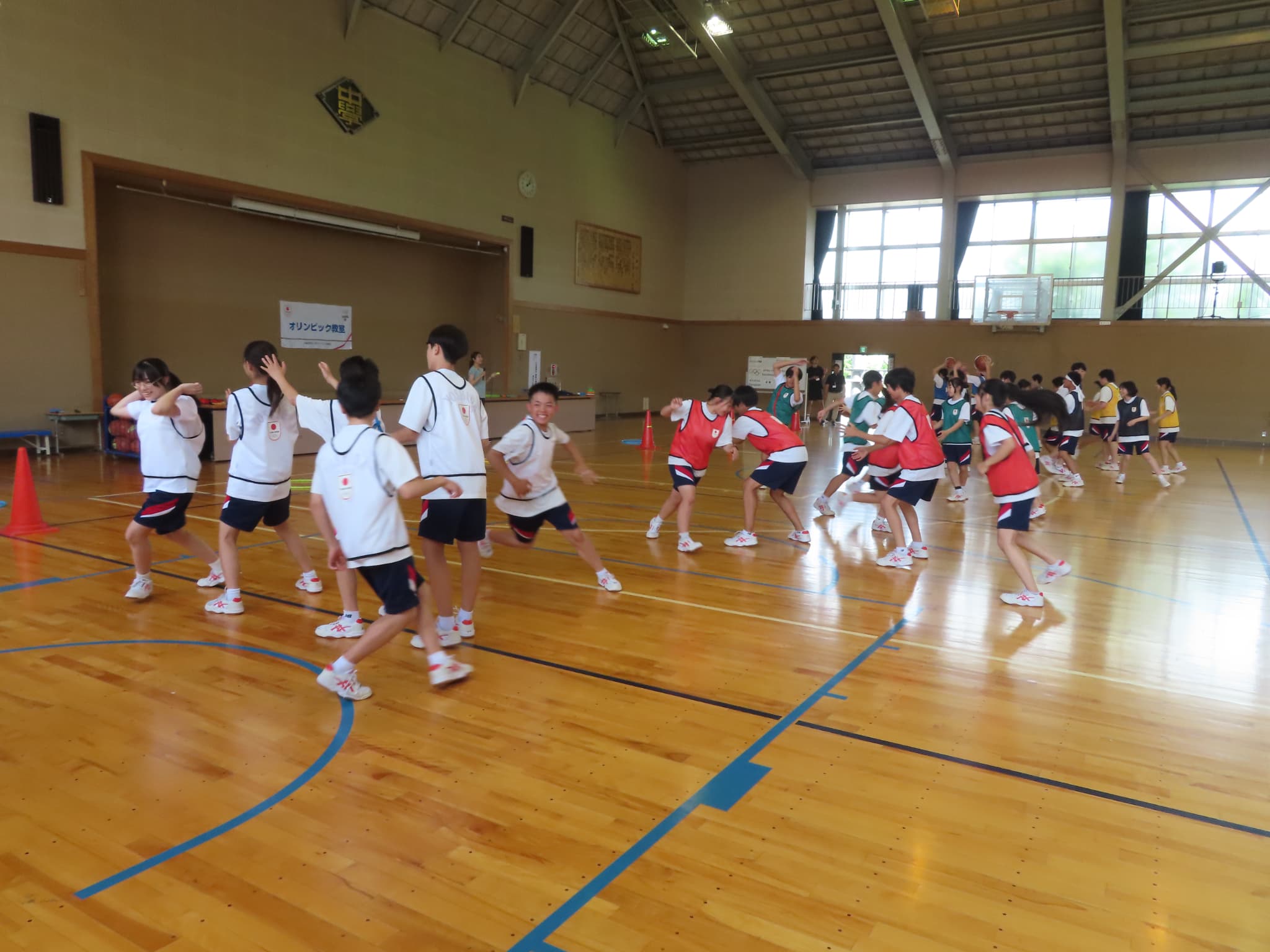 トライリレーのボール送り