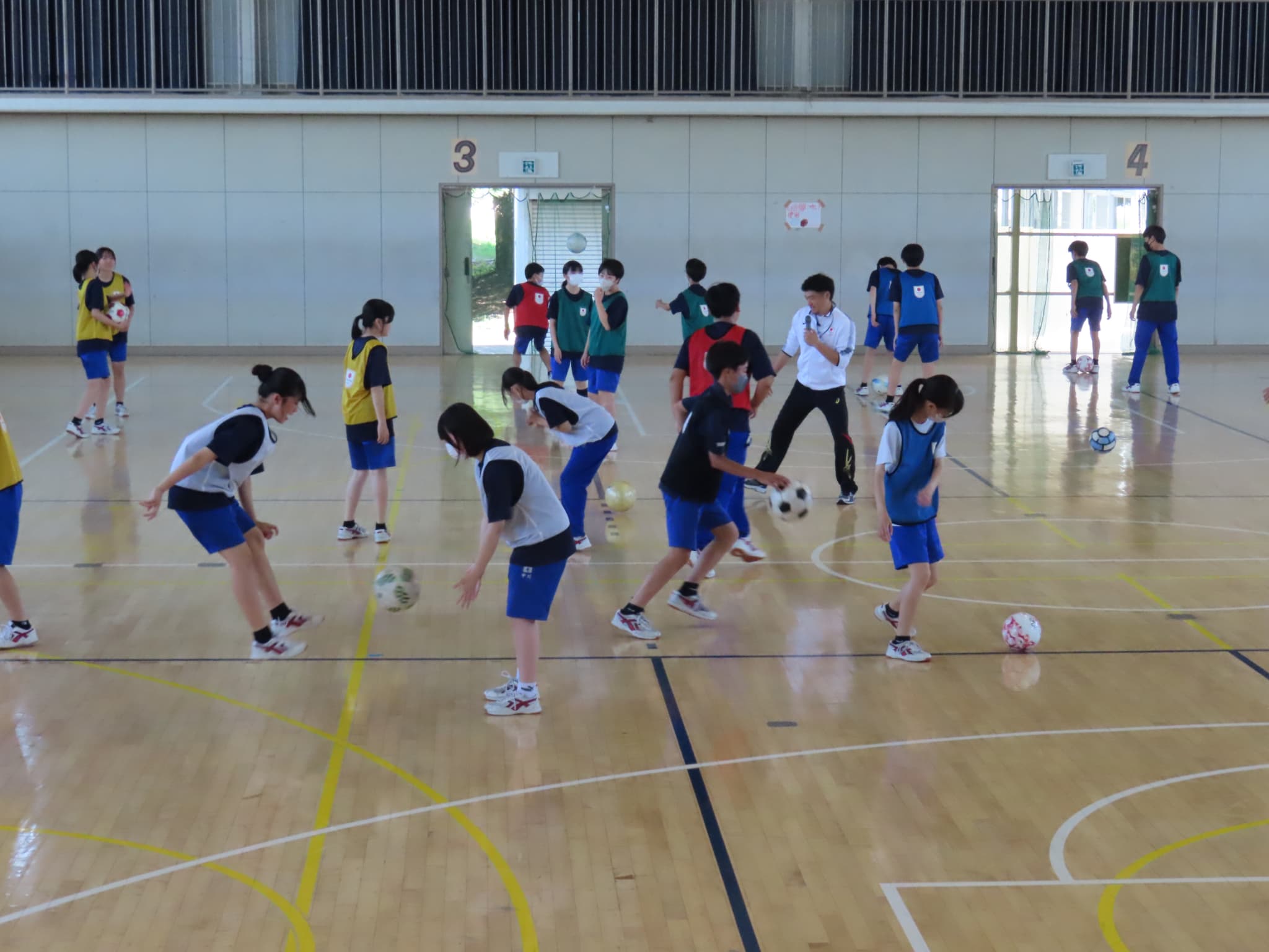 準備運動／ボールキャッチ