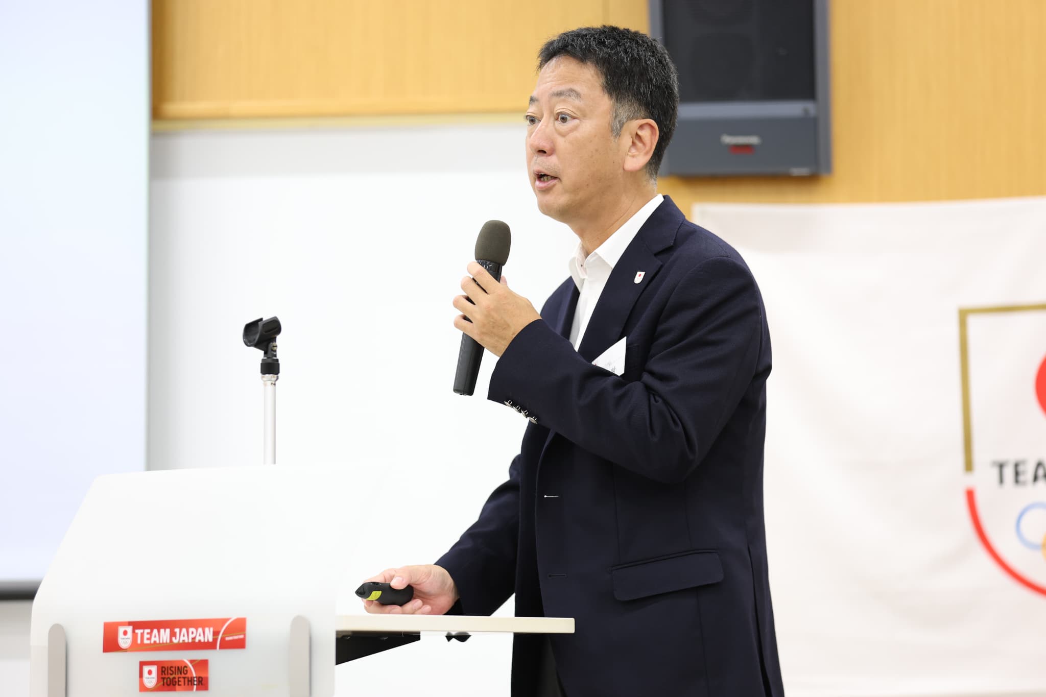 柴真樹JOCキャリアアカデミー事業ディレクター（写真：フォート・キシモト）