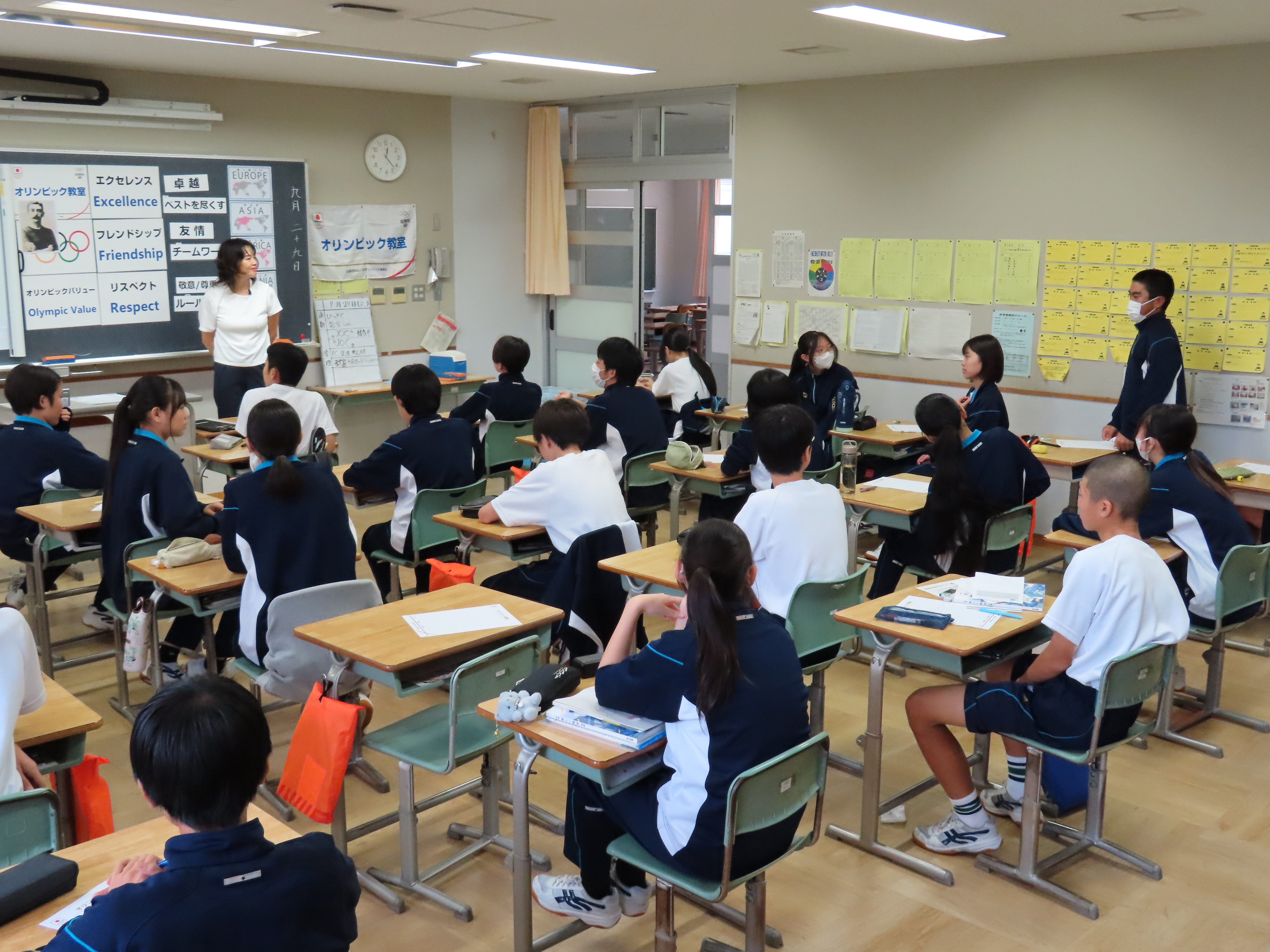生徒それぞれが発表