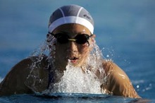 イズミル大会・競泳】種田恵選手、200m平泳ぎで金メダル！｜JOC - 日本