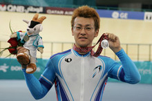 【自転車】男子1kmタイムトライアル、及川選手が銀メダルを獲得！ 