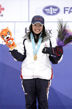 【スキー・アルペン】女子大回転、清澤選手が金メダルを獲得！ 