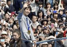 羽生選手パレードに９万２千人 「感動ありがとう」と声援｜JOC - 日本 